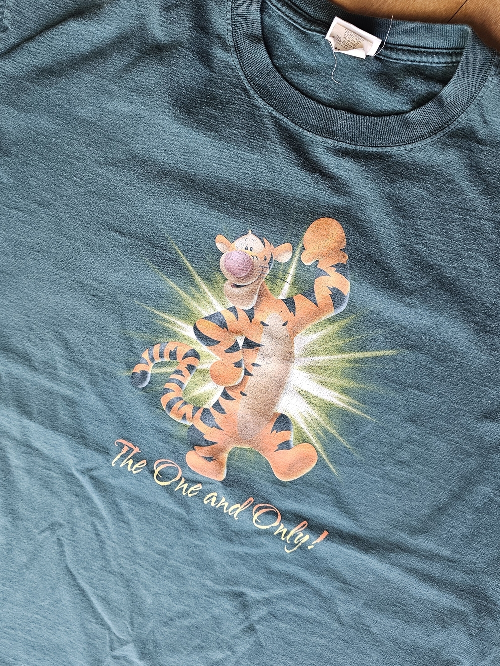 Disney Store Green Tigger Graphic Tee Size XXL